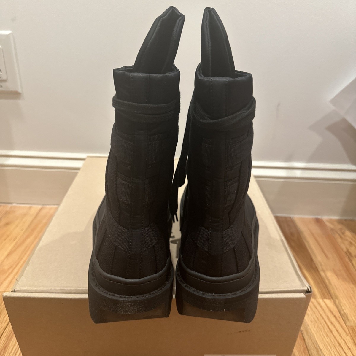 靴 drkshdw army abstract 41 Rick Owens DRKSHDW Black Army Abstract Boots Rick Owens Drkshdw