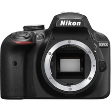 (Open Box) Nikon D3400 Digital SLR Camera - Black (Body Only) #535