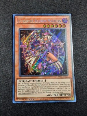 Yugioh - Apprentice Illusion Magician RA04-EN023 1st Edition Secret Rare NM