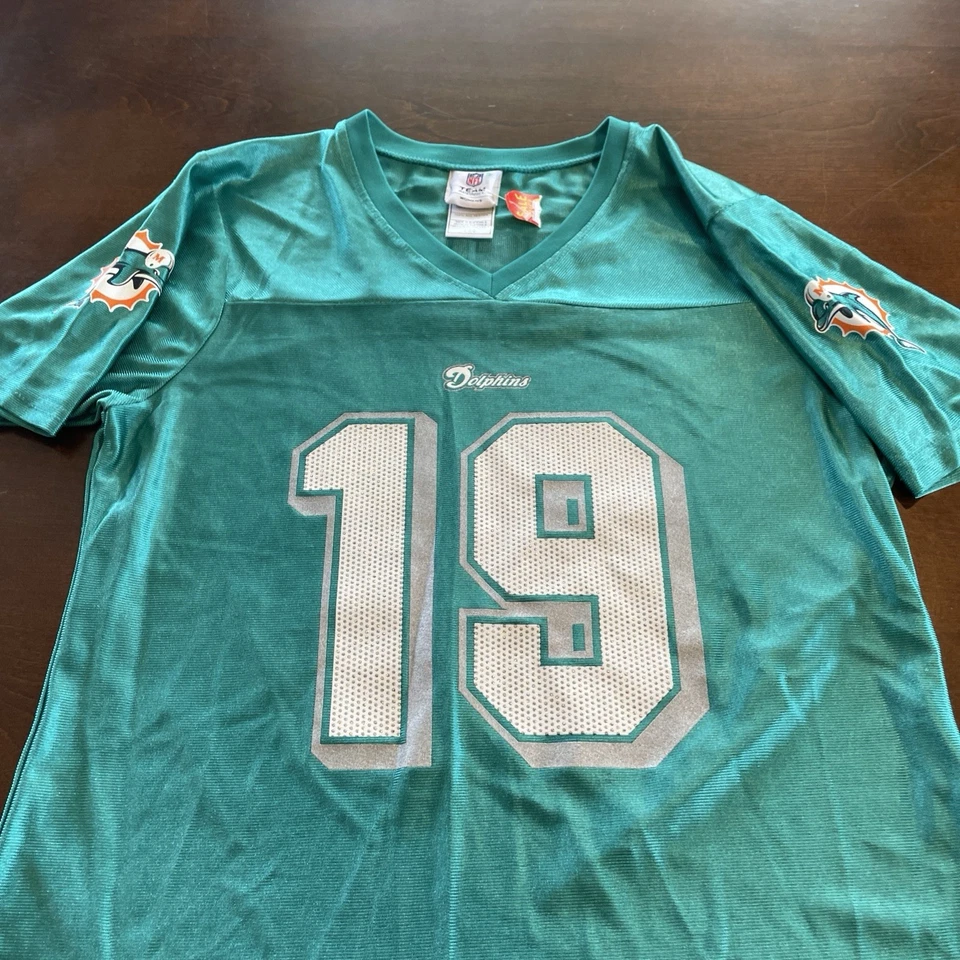 Camiseta deportiva para mujer Miami Dolphins Brandon Marshal, caja abierta/exhibición usada. No desparasitado Foto 4 de 4