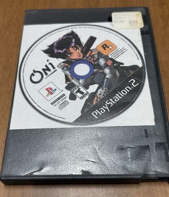 *READ* Oni 2001 Sony PlayStation 2 PS2 DISC ONLY Video Game Blockbuster Case