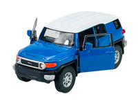 Welly Toyota Fj Cruiser Blau 1:34 Die Cast Metal Model Neu Im Kasten 43639