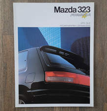 CH) Mazda 323 GTX/GLX 4WD BG depliant/brochure/folleto/opuscolo/brosura/broschyr