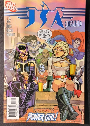 JSA Classified 2005 #1, 2, 3, 4 Origin Power Girl, #1 Conner Cover NM High Grade - Picture 5 of 24