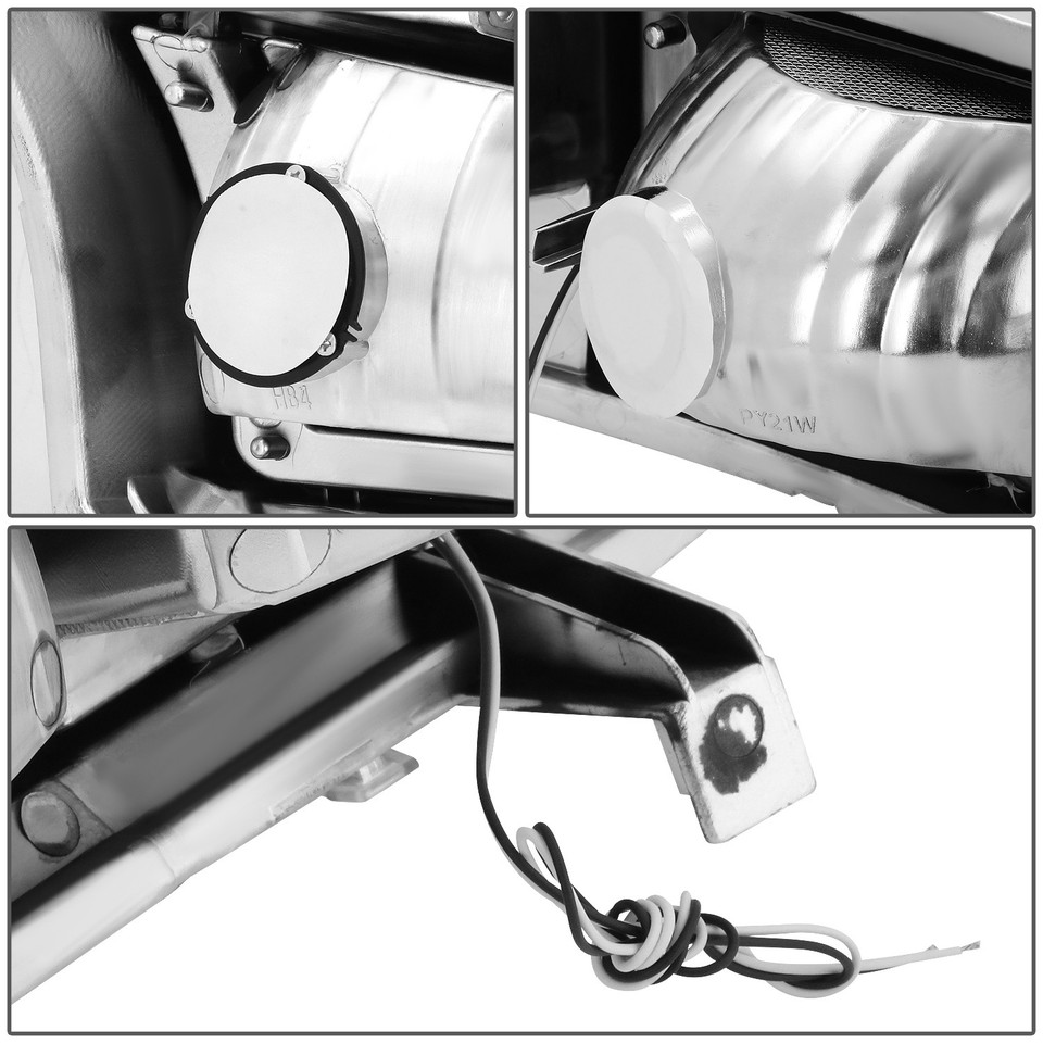 Kojem LED DRL Headlight Bumper lamps Compatible with 03-07 Chevy Avalanche Silverado 1500 2500