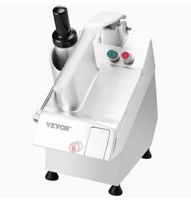 VEVOR Food Processor & Vegetable Cutter, 2 Feeding Holes Food-Grade VC60MS