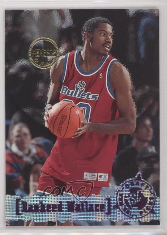 1995-96 Topps Stadium Club Members Only Rasheed Wallace #333 Rookie RC 04at