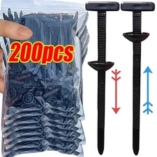 Universal Nylon Cable Tie Buckle Auto Fastener Clip Car Fender Trunk Panel Fix