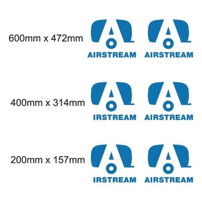 Juego de Pegatinas para Caravanas Airstream - Star Sam