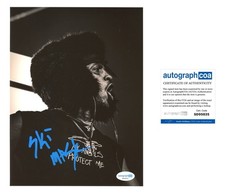 SKI MASK THE SLUMP GOD SIGNED 8x10 PHOTO STOKELEY RAPPER - ACOA COA