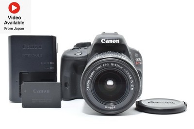 [MINT+1,800 S.C.] Canon EOS Rebel SL1 100D White / Black 18-55mm IS STM JAPAN