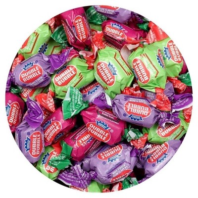 Dubble Bubble Assorted Fruit Flavored Gum - 2 Pound Bulk Bag (Approx. 140...