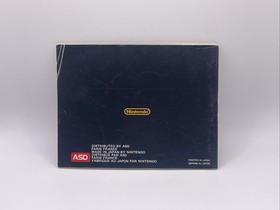 Notice  Nintendo Nes - VERSION ASD - SUPER MARIO BROS   - FRA - TRES BON ETAT