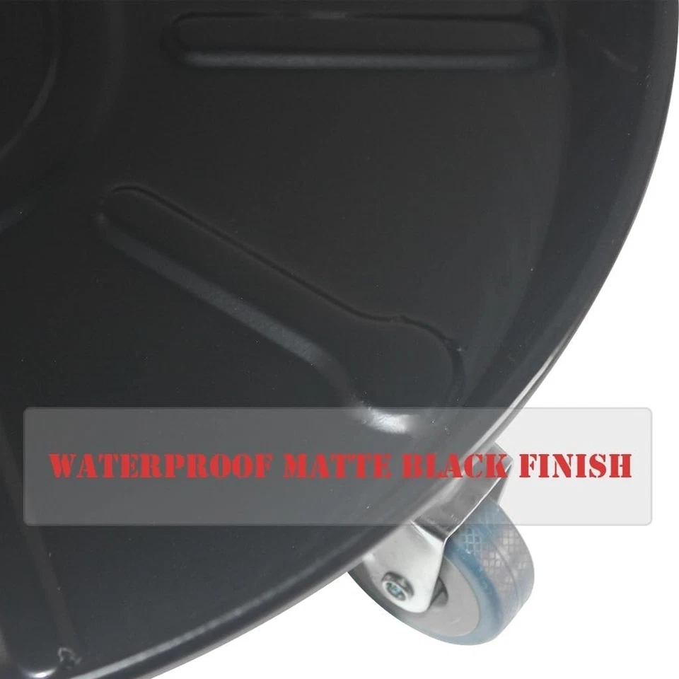 Paquete de 2 carretillas para plantas de alta resistencia de 14" con ruedas, 280 lb planta rodante de metal Sta Foto 4 de 4