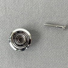 Electric Bass Guitar Chrome String Tree Retainer