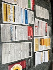 Vintage Kodak Lot Of Film Spec Sheets, Photo guide Book, And More