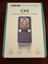 *Read* ANVIZ CX5 Time Clocks for Employees Small Business Clock Out Machine Face