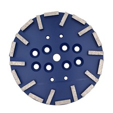 Soft Bond 20 Pcs Bar Segments 10 Inch Concrete Grinding Disc for Edco Black