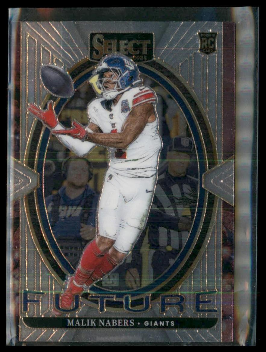 2024 Panini Select #2 Malik Nabers Select Future Prizm