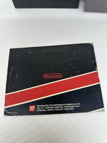 Super Mario Bros And Duck Hunt NES Game Cartridge & Manual & Sleeve NO Box