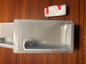 IKEA kvartal Curtain Rail Wall Mount x 3