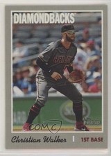 2019 Topps Heritage High Number Action Variation Christian Walker #591 1l2