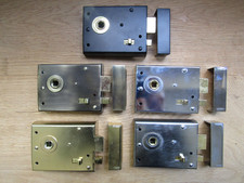 Traditional Retro Old English Victorian style rim lock Bathroom Bedroom Dead