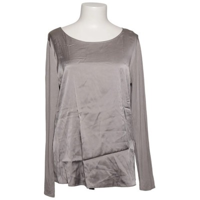 For Friends Only, Bluse, Größe: 42, Grau, Elasthan/Modal/Seide/Viskose #qE6