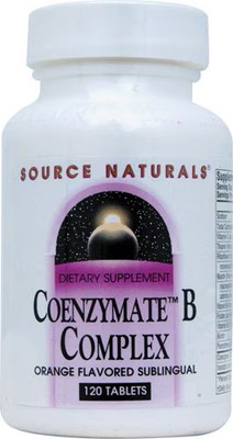 2 X Source Naturals Coenzymate� B Complex Sublingual Orange -- 120 Sublingual Ta