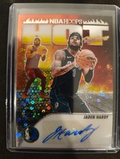 2023-24 Jaden Hardy Hoops Premium Stock Hot Signatures Disco