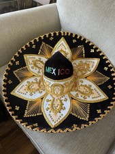 Yellow And black Authentic Sombrero
