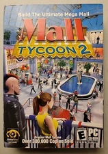 Mall Tycoon 2 PC CD-ROM Take-Two Virtual Playground 2003 Windows 98/Me/2000/XP