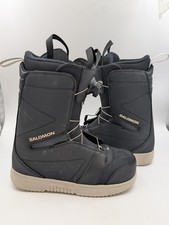 Stivali da snowboard Salomon Faction BOA uomo 7 5 - nero - modello 2025