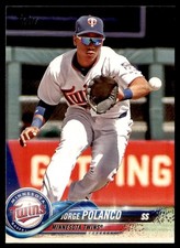 2018 Topps Jorge Polanco Minnesota Twins #107