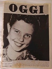 Oggi 51 1950 Etna Vulcano Cortemaggiore Petrolio Le Corbusier Giuseppe Pisciotta