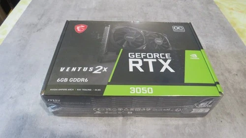 NVIDIA MSI GeForce RTX 3050 Ventus 2X 6GB GDDR6 OC EDITION