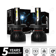 For Toyota Corolla 1998-2000 2x H4 9003 Front LED Headlight Bulbs High Low Beam
