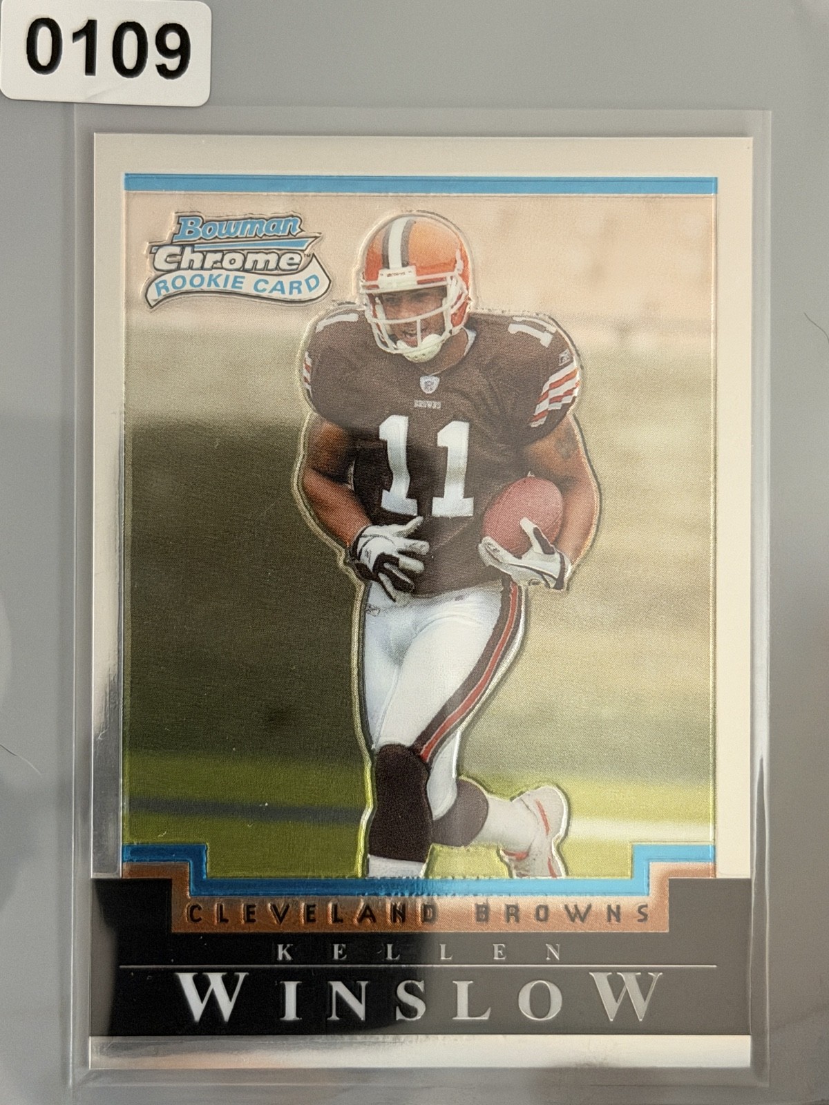 Kellen Winslow Bowman Chrome #173 Base