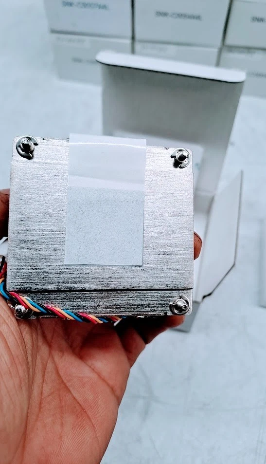 10xSupermicro Heat Sink With Retention Back Plane Assembled OnBoard SNK-C0054A4L - Image 3 of 4