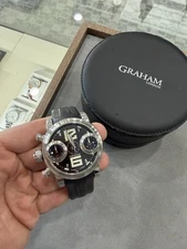 Graham Swordfish Chronograph 46MM Black Dial 2SWAS