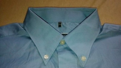 ETERNA Excellent Hemd 44 Hellblau Unifarben Sehr gut #TA7036