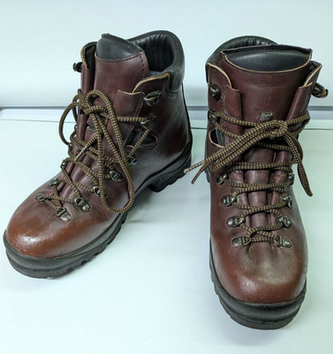 オシュコシュ ヴィンテージ 木馬柄 80 Scarpa VINTAGE Brown Leather Hiking Boots 66001 BX Made in Italy