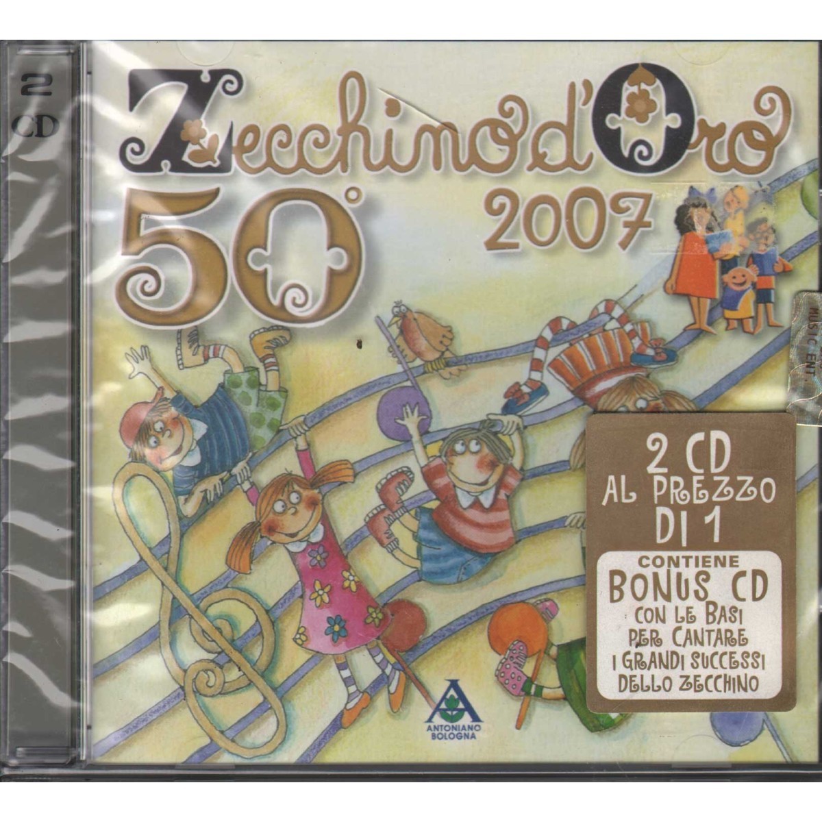 Piccolo Coro Dell'Antoniano CD 50 Zecchino D'Oro 2007 Sigillato