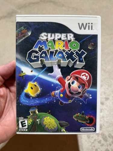 Super Mario Galaxy (Nintendo Wii, 2007) CIB Complete In Box