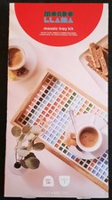 Mondo Llama Mosaic Tray Kit 13.75" X 7". Age 14 . Everything To Complete A Tray