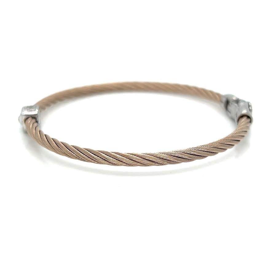 ALOR SINGLE SQUARE ESSENTIAL STACKABLE BRACELET 6… - image 4