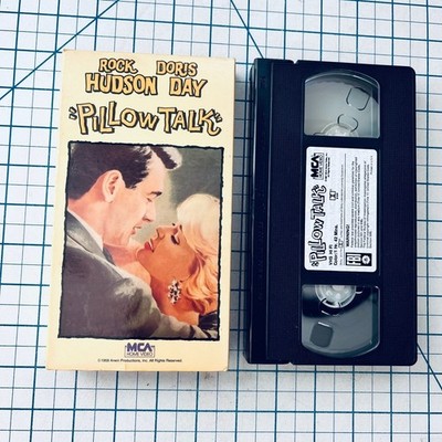 Pillow Talk VHS 1959 Romantic Comedy Rock Hudson Doris Day MCA Home Video USED