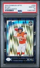 2024 PANINI DONRUSS OPTIC PURPLE SHOCK #209 BO NIX ROOKIE RC PSA 10