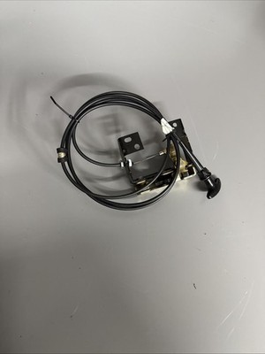 2018-24 FREIGHTLINER CASCADIA REAR LEFT SLEEPER DOOR LATCH BRACKET W/ CABLE OEM