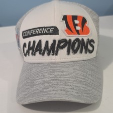 New Era 9FORTY Cincinnati Bengals Super Bowl LVI NFL Cap Gray One Size